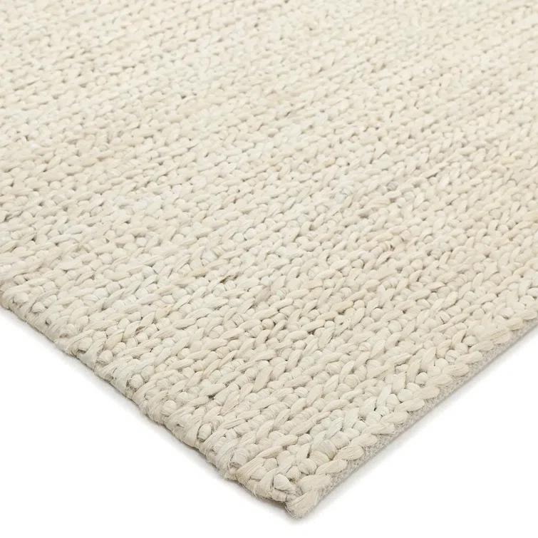 Wayne Jute Beige 9 ft. x 12 ft. Hand Woven Contemporary Transitional Area Rug