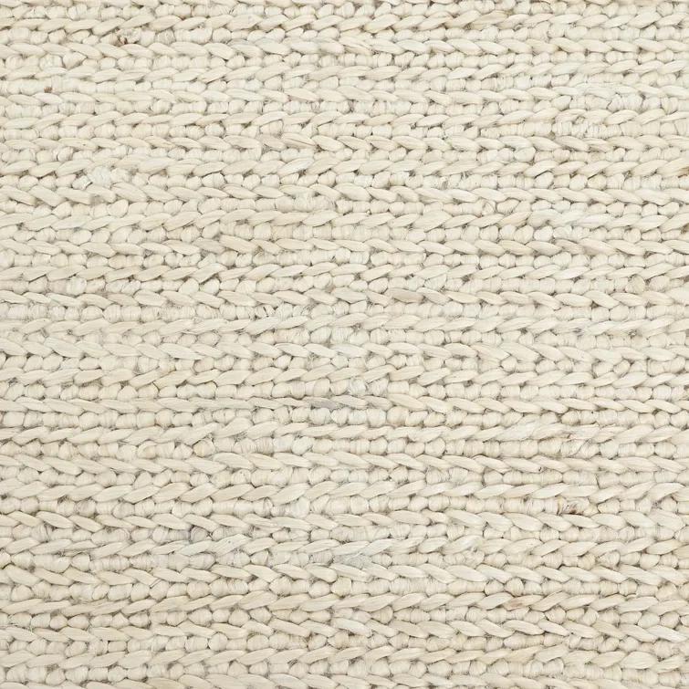 Wayne Jute Beige 9 ft. x 12 ft. Hand Woven Contemporary Transitional Area Rug