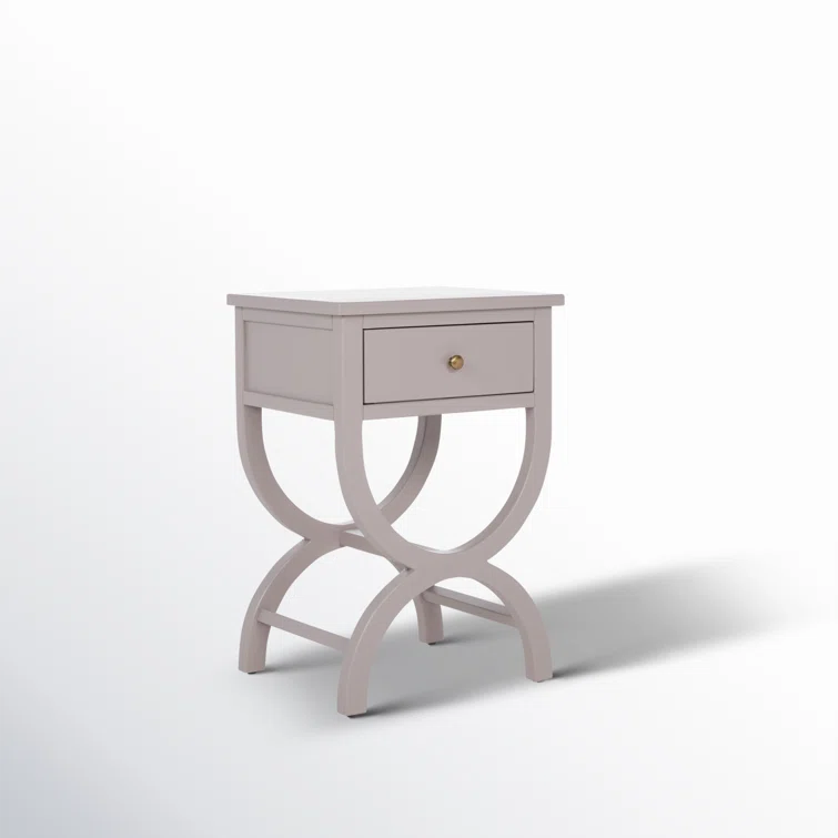 Floris End Table With Storage