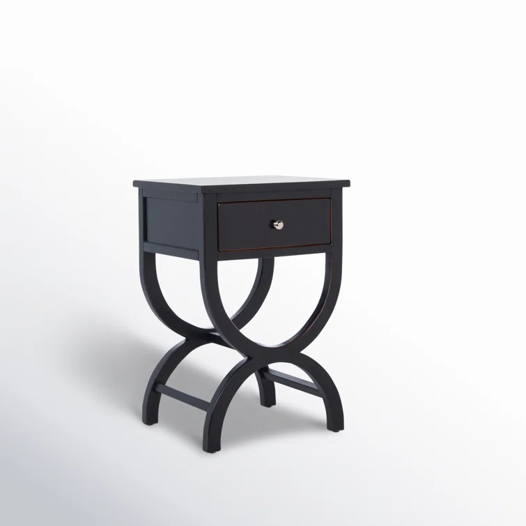 Floris End Table With Storage