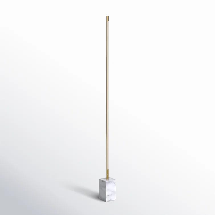 Modern LED Marble Floor Lamp (65")