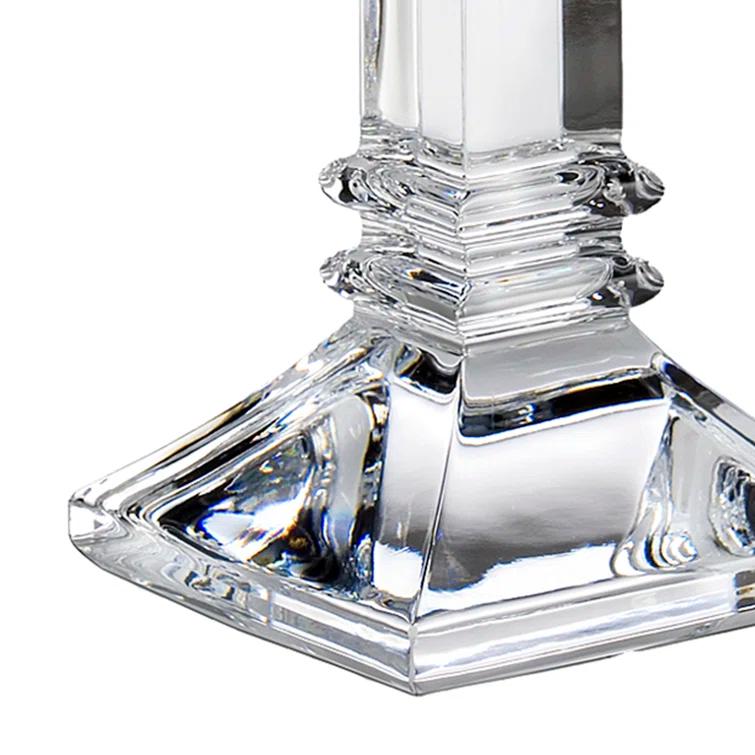 Marquis by Waterford Treviso 2 Piece Crystal Tabletop Candlestick Set (Set of 2)