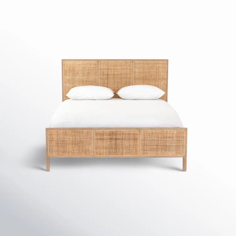 Hannah Platform Bed - Russet / Queen