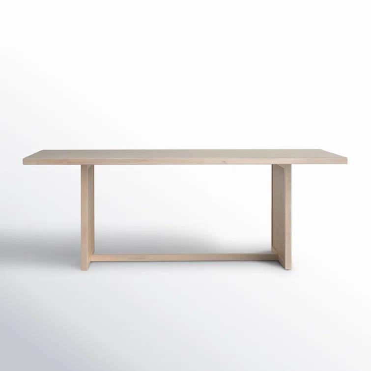 Yvette Woven Rectangle Dining Table (84")