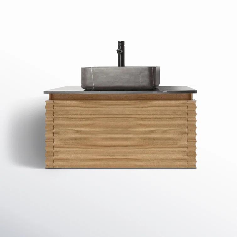 Makoto Floating Single Bathroom Vanity (36")