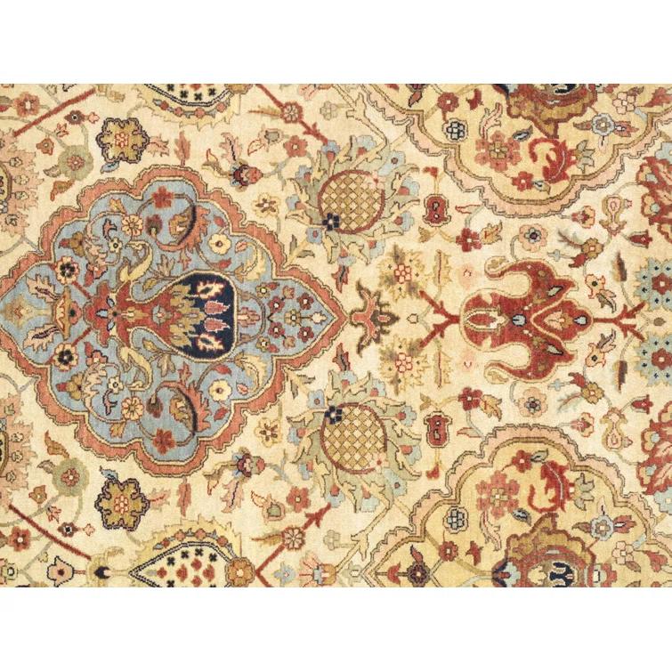 Azerbaijan Hand Knotted Wool Washable Oriental Indoor Rug