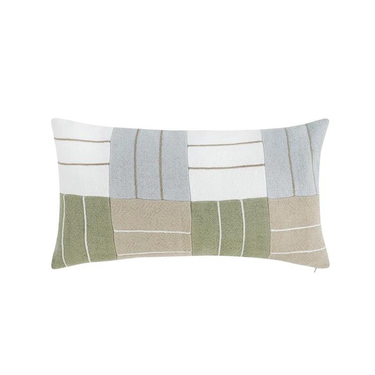 Villa by Classic Home Niya Linen Blend Multicolor Throw Pillow