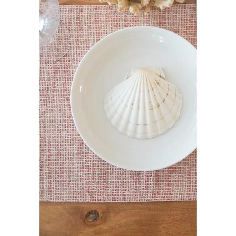 Anaya Desert Red Wrinkle Resistant Indoor Outdoor Table Runner