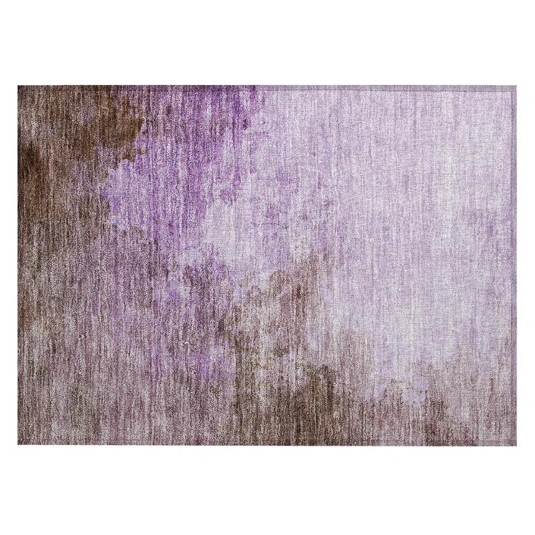 Machine Washable Indoor/Outdoor Cicel ACN1138 Lavender