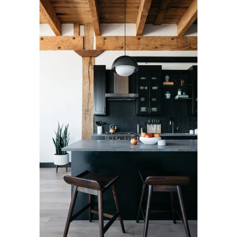 Bacco Single Light Glass Dimmable Pendant