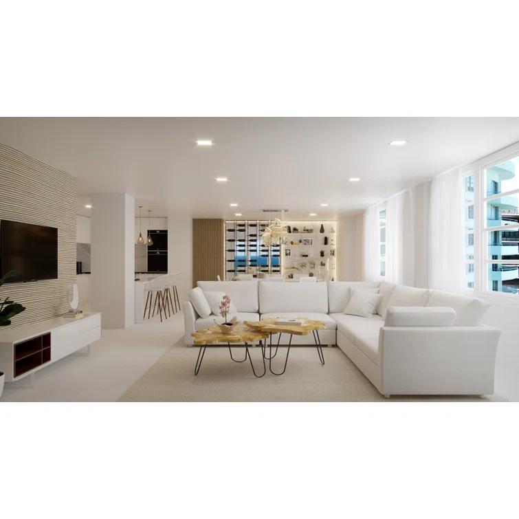 ET2 Rinkle 13 - Light Dimmable LED Geometric Chandelier