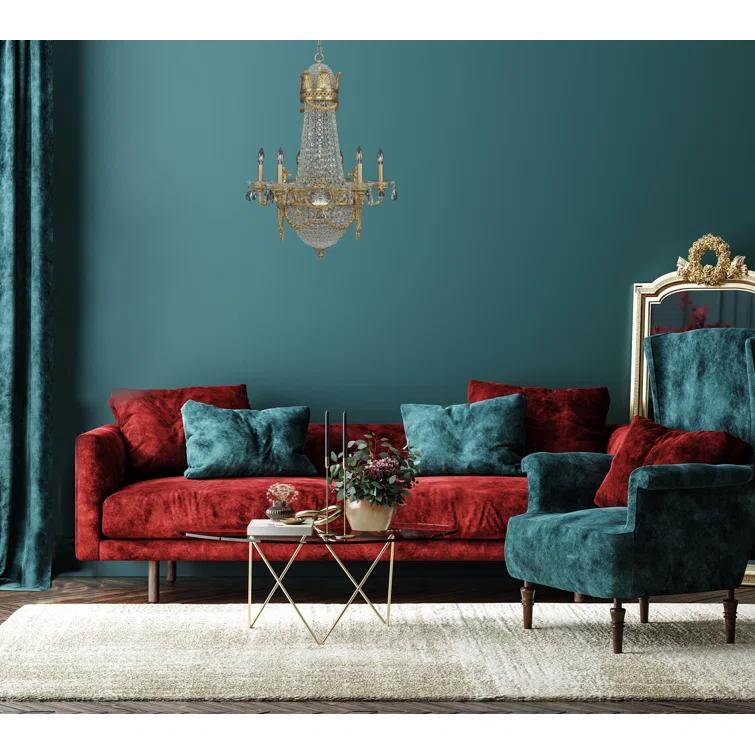 Allegri by Kalco Lighting Marseille 25 - Light Dimmable Empire Chandelier