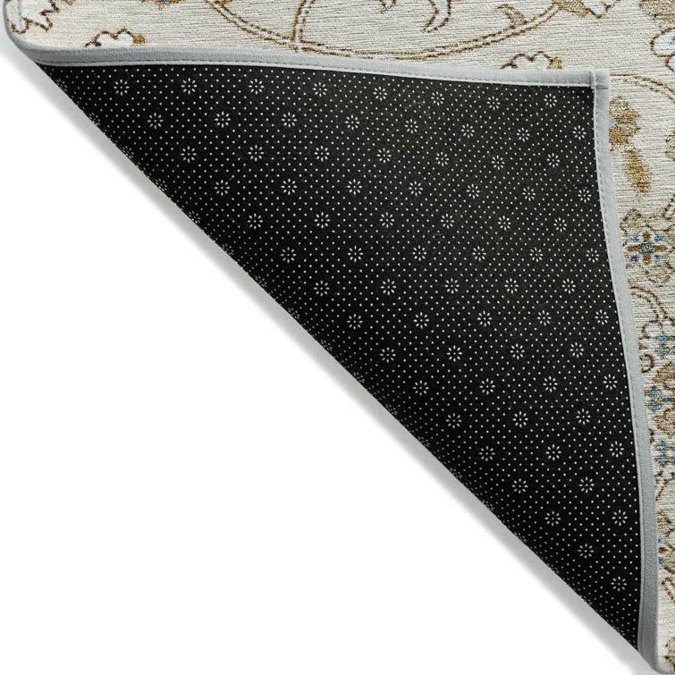 Machine Washable Indoor/Outdoor Cicel ACN1149 Ivory Rug