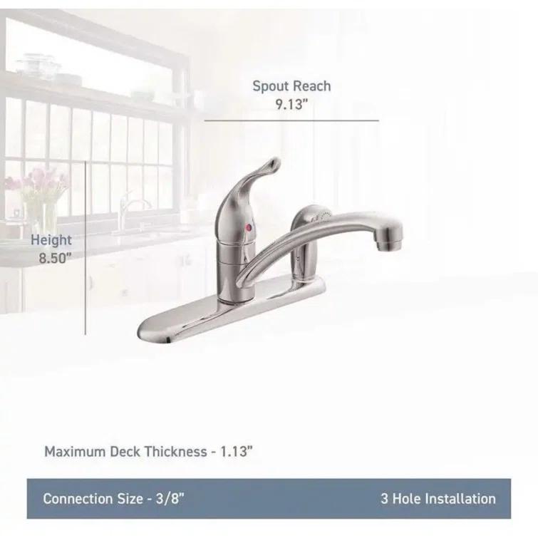 Chateau Single Handle Kitchen Faucet
