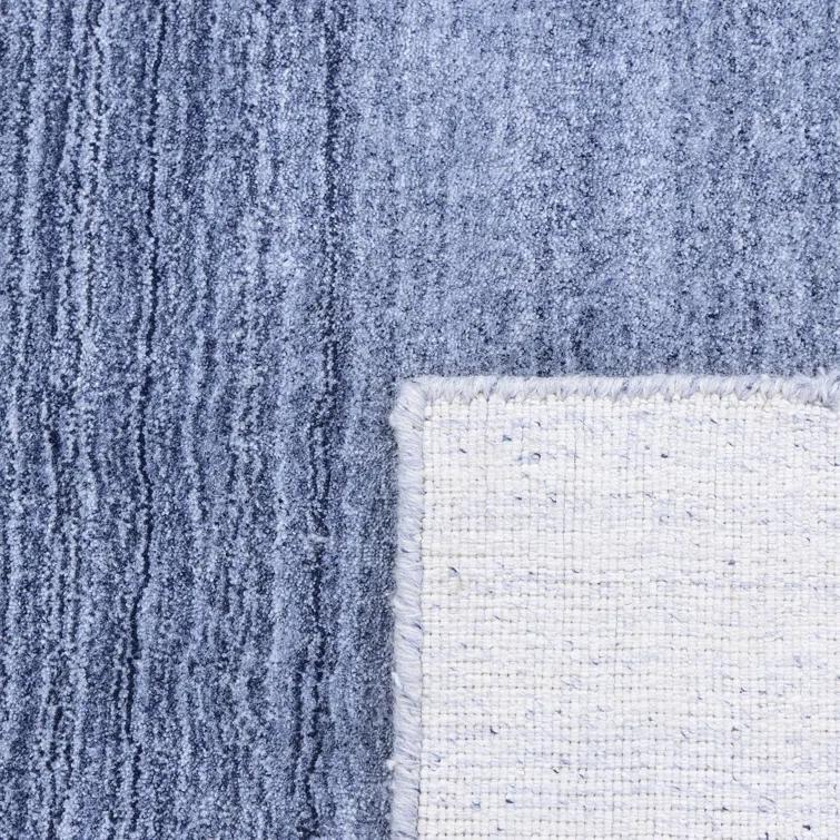 Rafael Hand-Crafted Blue Ombre Wool 8' x 10' Area Rug