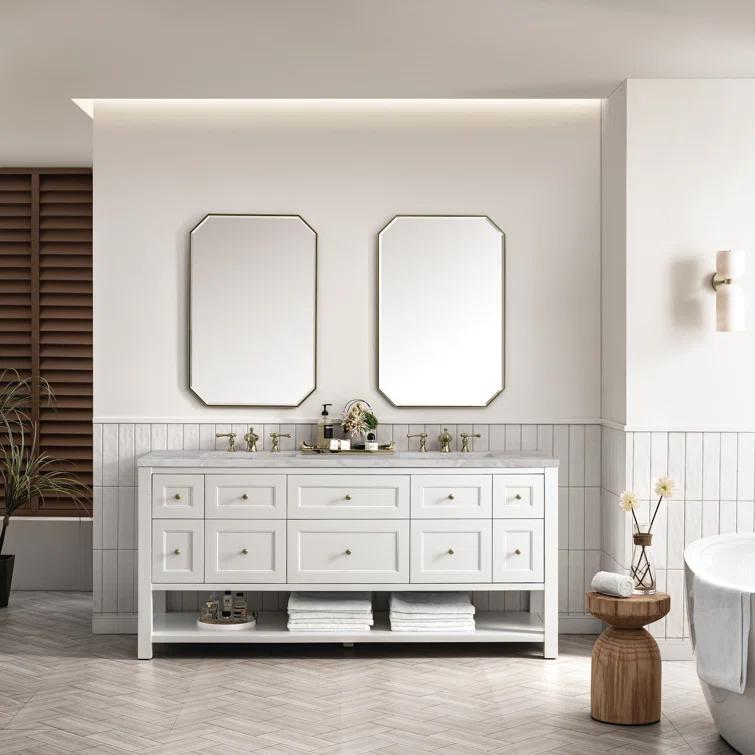 Breckenridge 72" Double Bathroom Vanity Set