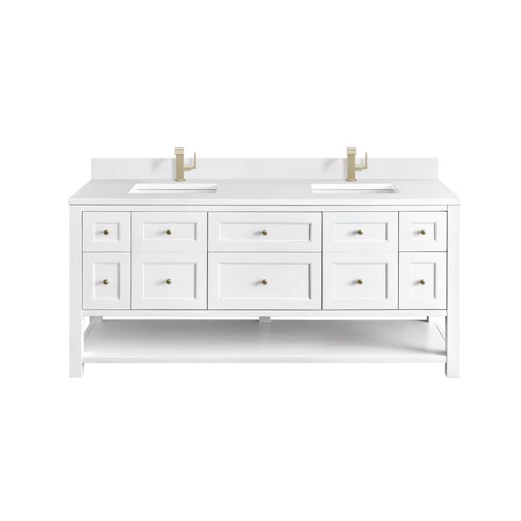 Breckenridge 72" Double Bathroom Vanity Set
