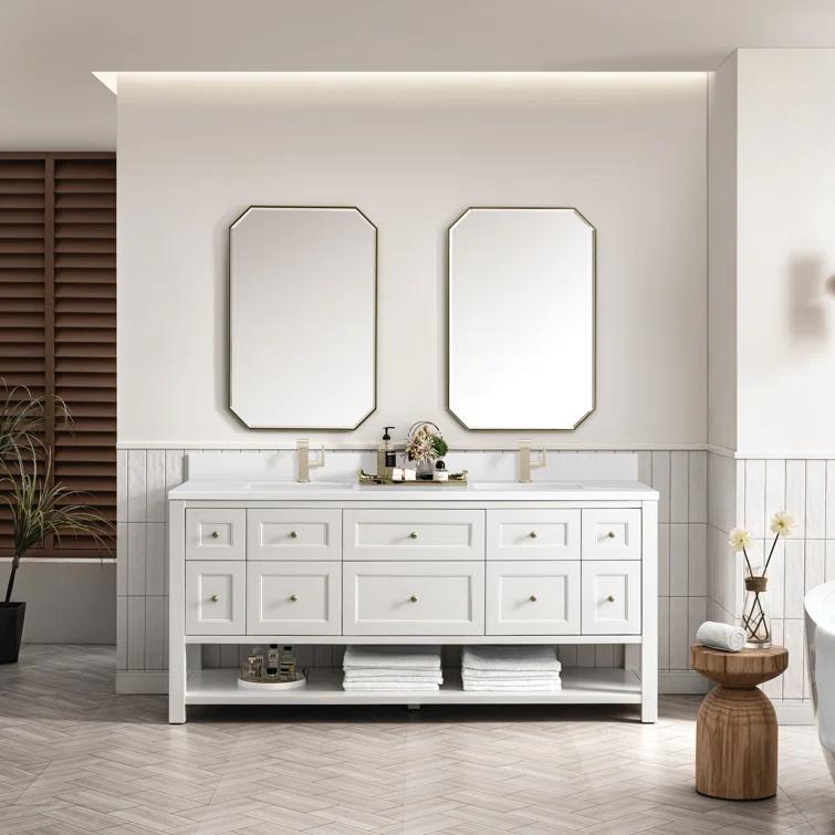 Breckenridge 72" Double Bathroom Vanity Set
