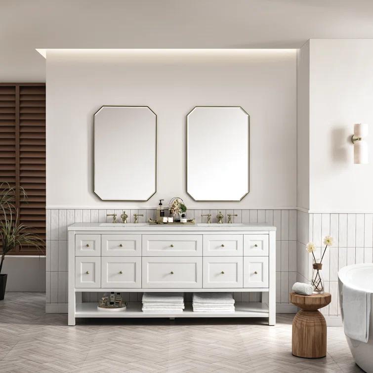 Breckenridge 72" Double Bathroom Vanity Set