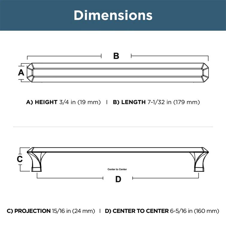 Franklin Brass Napier Appliance Pull