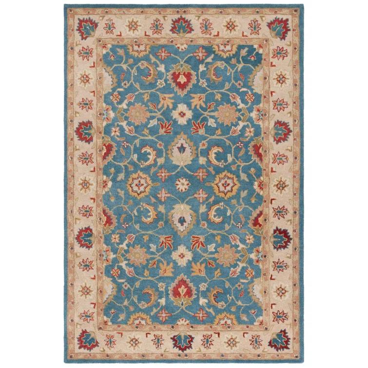Charlton Home® Tingley Hand Tufted Wool Oriental Rug
