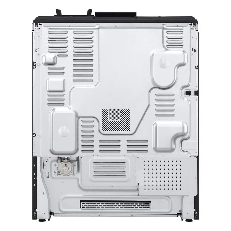 LG LG Smart Gas Double Oven Slide-in Range with InstaView®, ProBake® Convection, Air Fry, and Air Sous Vide, 6.9 cu. ft. LTGL6937F