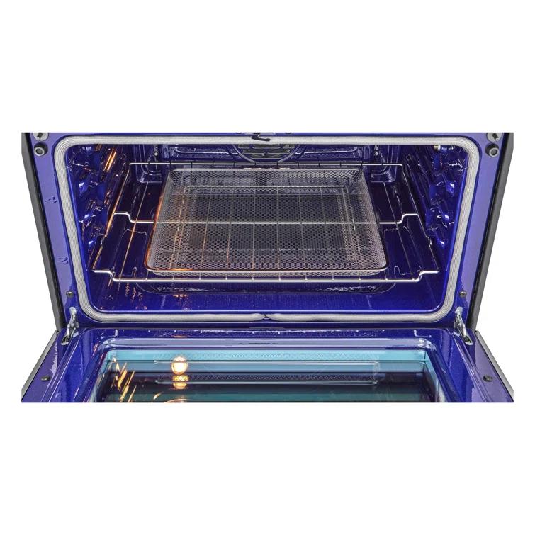 LG LG Smart Gas Double Oven Slide-in Range with InstaView®, ProBake® Convection, Air Fry, and Air Sous Vide, 6.9 cu. ft. LTGL6937F