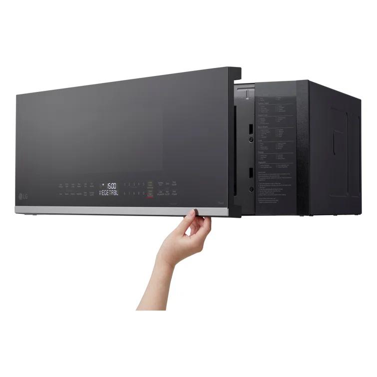 LG 1.3 Cu. Ft. Smart Low Profile Over-the-Range Microwave Oven with Sensor Cook