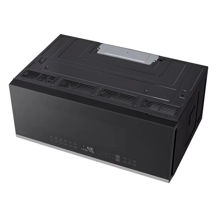 LG 1.3 Cu. Ft. Smart Low Profile Over-the-Range Microwave Oven with Sensor Cook