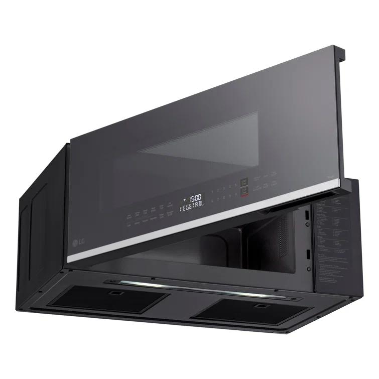 LG 1.3 Cu. Ft. Smart Low Profile Over-the-Range Microwave Oven with Sensor Cook