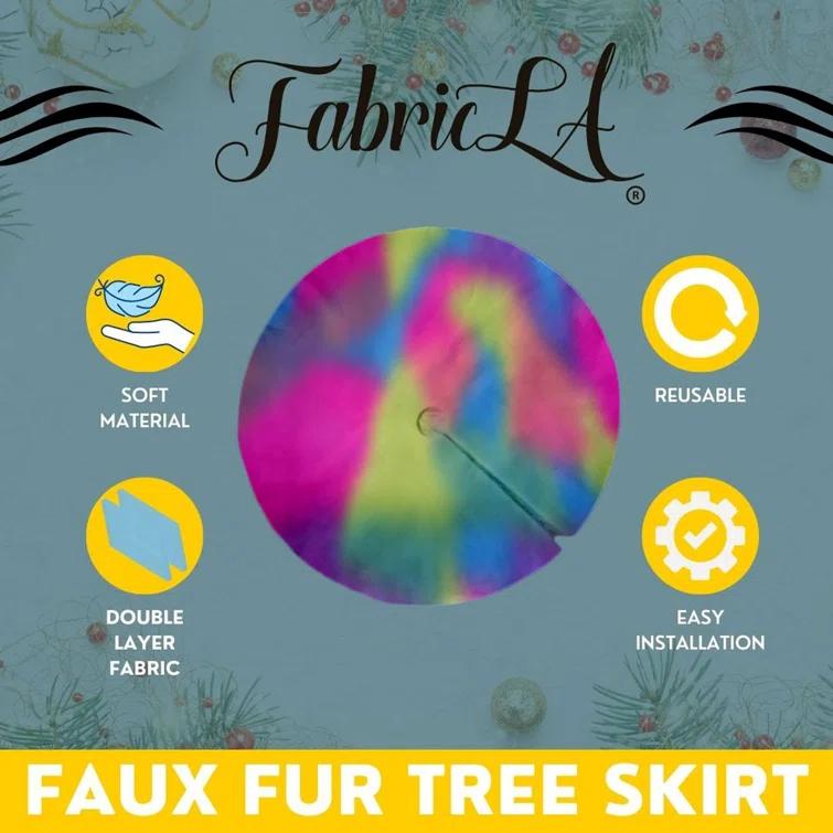 Faux Fur Tree Skirt