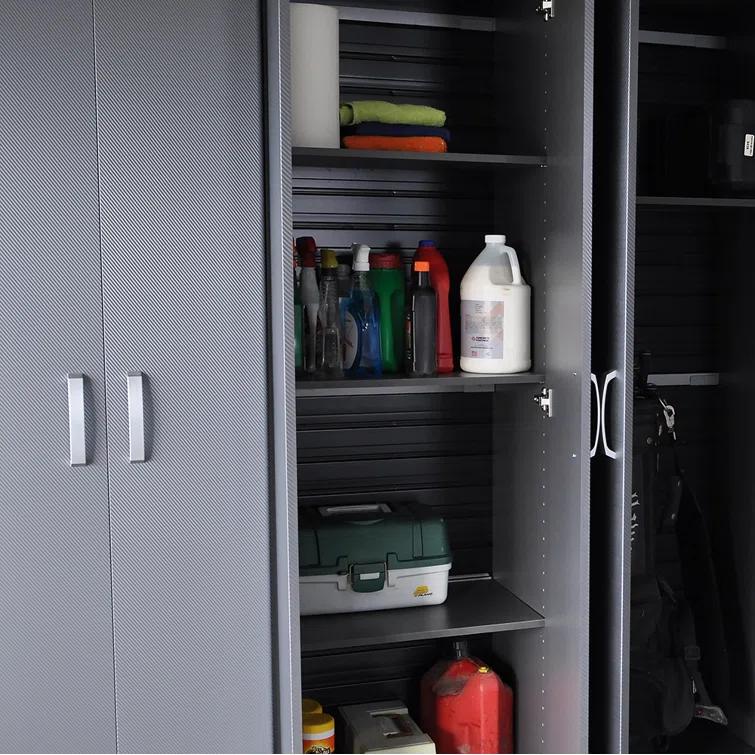 Flow Wall Deluxe 3 Piece Single Storage Cabinet ( 72'' H x 96'' W x 16.75'' D)
