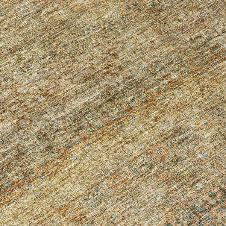 Machine Washable Indoor/Outdoor Cicel ACN1174 Wheat Rug