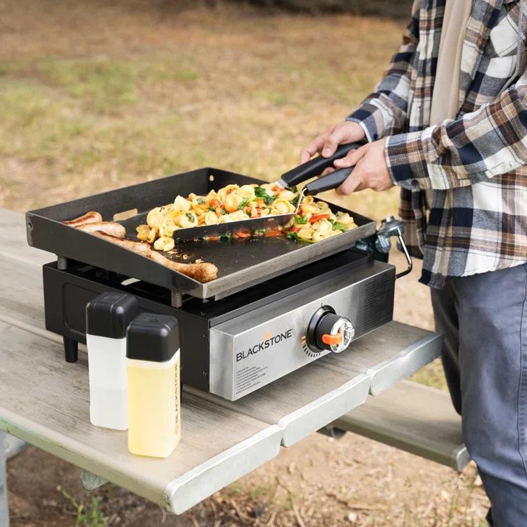 Blackstone 12000 BTU Single Burner 17" Tabletop Propane Griddle
