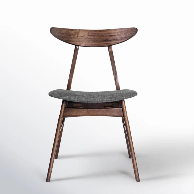 Hartford Dining Chair in Warm Gray/Walnut