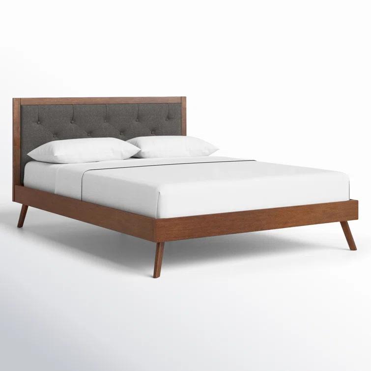 Rayford Tufted Low Profile Platform Bed