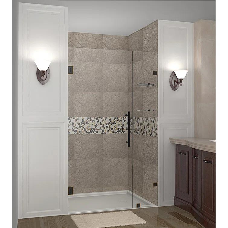 Nautis GS Hinged Frameless Shower Door