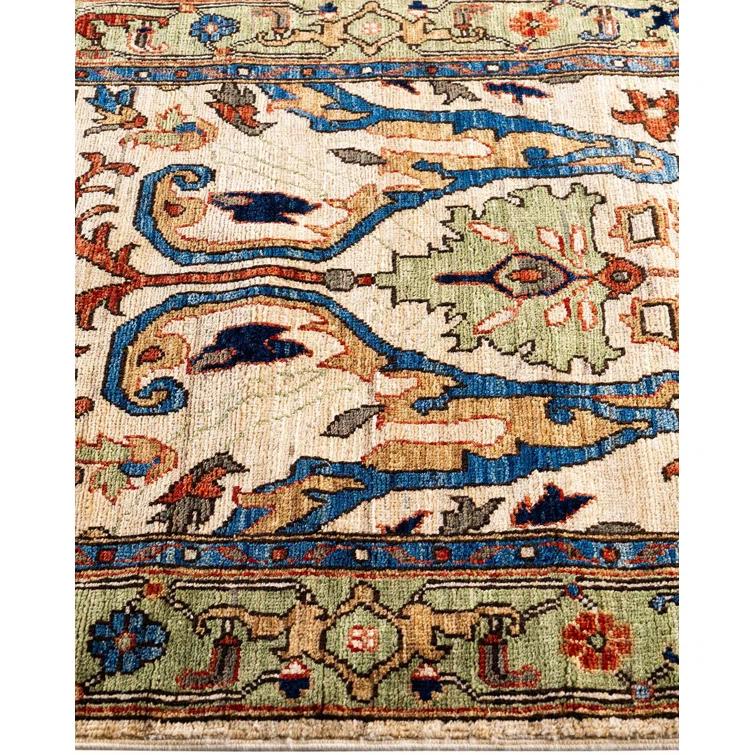 Serapi One-of-a-Kind 2' 9" X 11' 7" Hand Knotted Area Rug