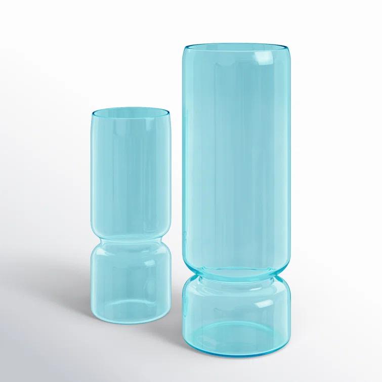 Nerissa Glass Table Vase (Set of 2)