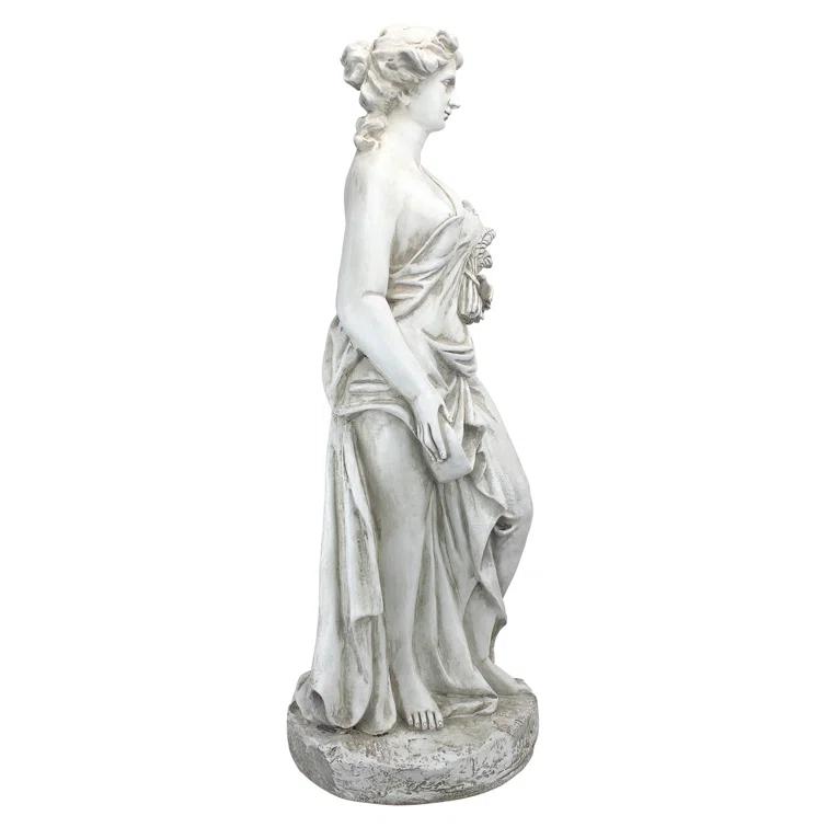 4 Piece Goddesses of the Four Seasons Statue Set