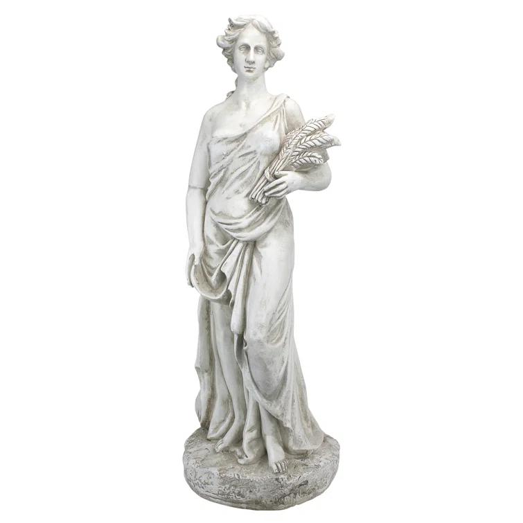 4 Piece Goddesses of the Four Seasons Statue Set