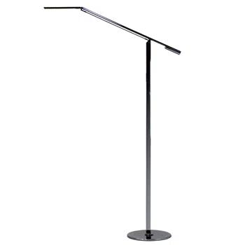 Koncept Technologies Inc Equo 56.75'' Chrome LED Task Floor Lamp