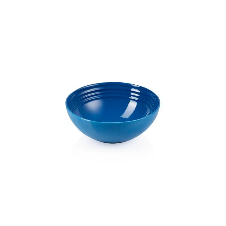 Marseille Blue Ceramic 16-Piece Dinnerware Set