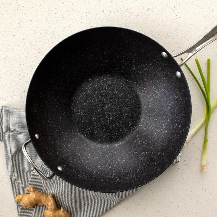 Nordic Ware ® Basalt 14" Spun Wok