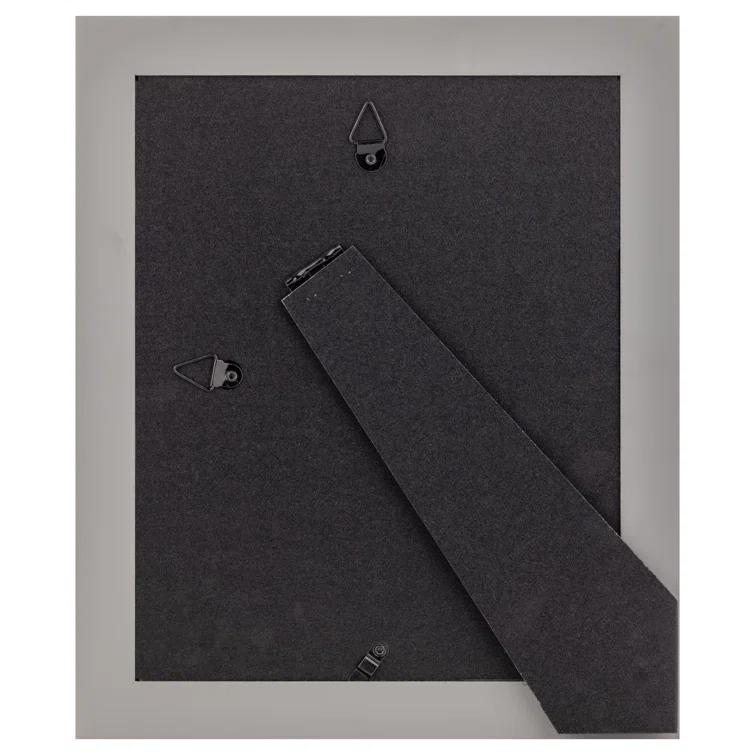 Gallery Solutions Gallery Solutions Wall Mount Or Tabletop Double Airfloat  Mat Picture Frame