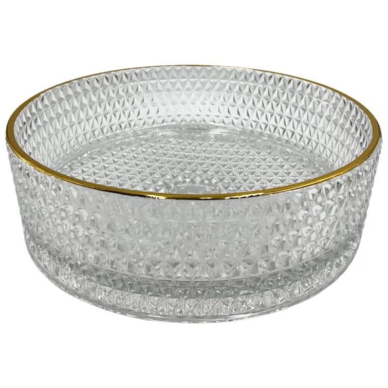 Scotch 16" Glass Circular Bathroom Vessel Sink - Timeless Collection