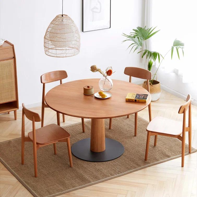 Corrigan Studio® Solid Wood Dining Chair (Set of 4)