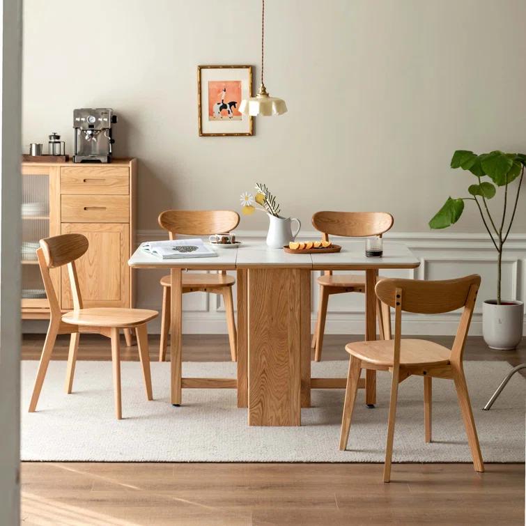 Corrigan Studio® Solid Wood Dining Chair (Set of 4)