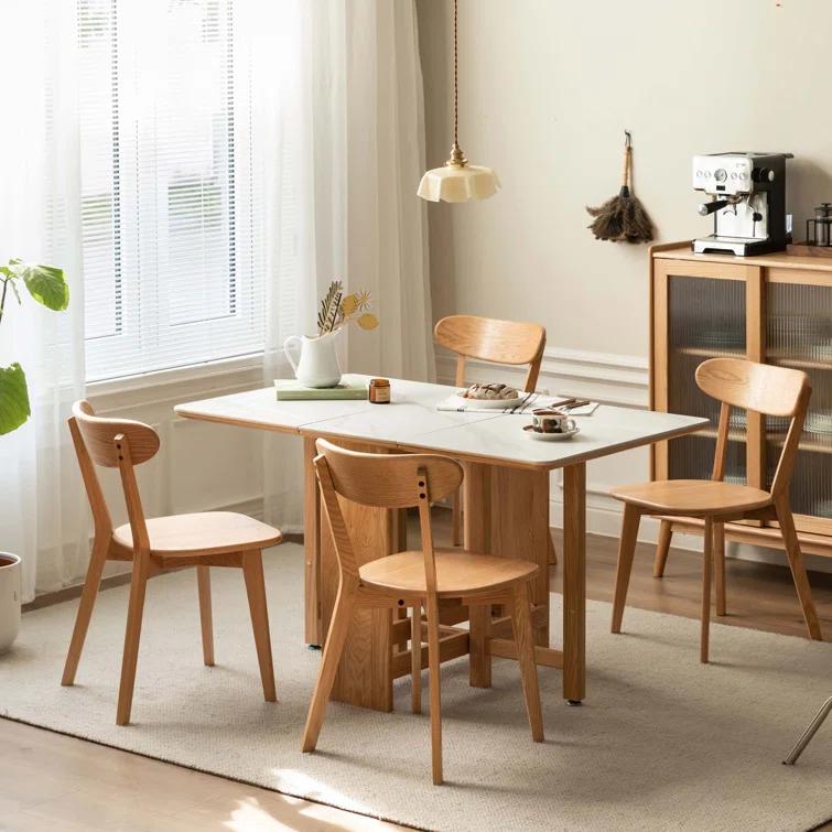 Corrigan Studio® Solid Wood Dining Chair (Set of 4)