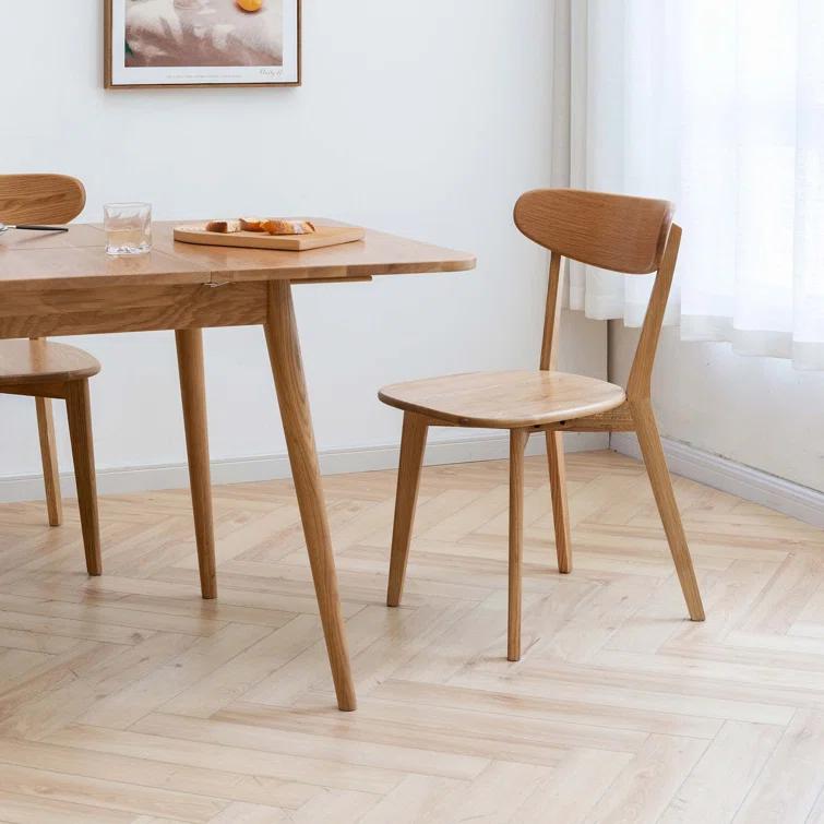 Corrigan Studio® Solid Wood Dining Chair (Set of 4)